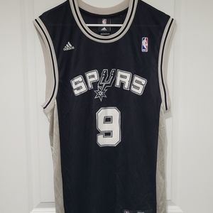 Adidas Mens Tony Parker San Antonio Spurs Jersey